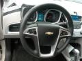 Light Titanium/Jet Black 2011 Chevrolet Equinox LTZ Steering Wheel