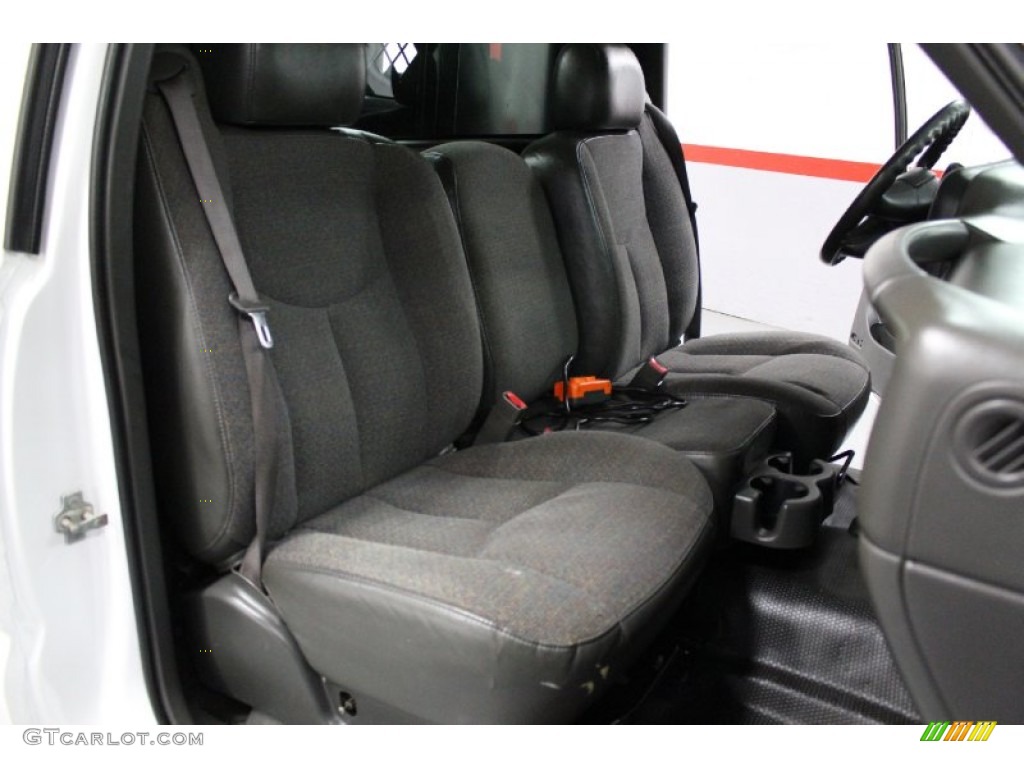2005 Silverado 3500 Regular Cab 4x4 Chassis - Summit White / Dark Charcoal photo #52