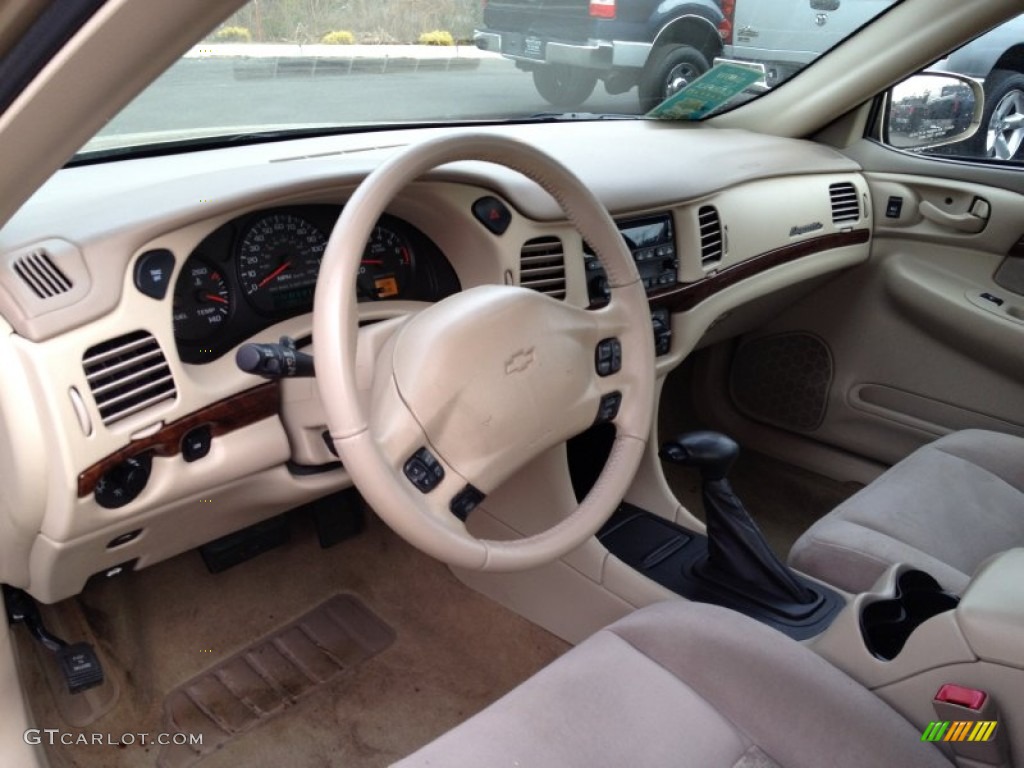 Neutral Beige Interior 2004 Chevrolet Impala LS Photo #75687376