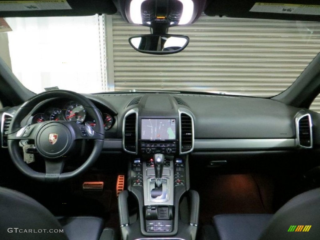2011 Porsche Cayenne S Black Dashboard Photo #75687702