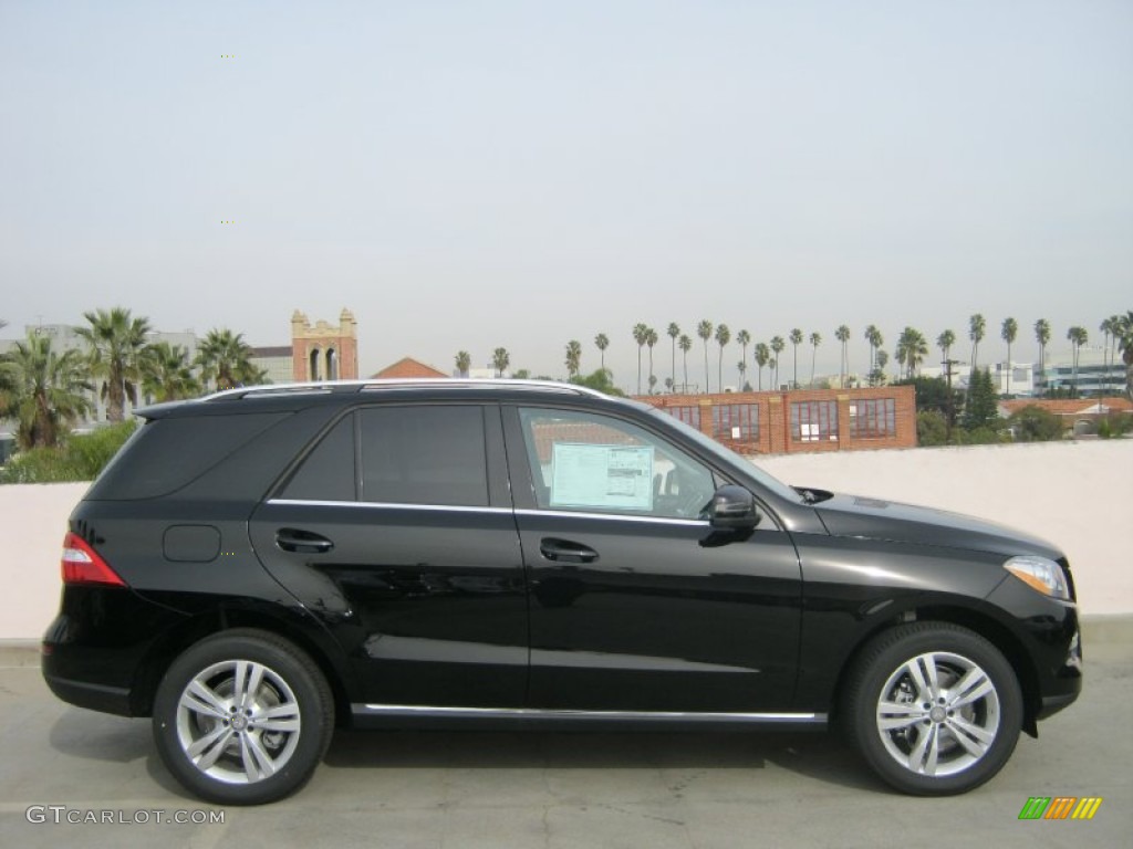 Black 2013 Mercedes-Benz ML 350 BlueTEC 4Matic Exterior Photo #75687947