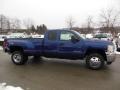 2013 Blue Topaz Metallic Chevrolet Silverado 3500HD LT Extended Cab 4x4 Dually  photo #5