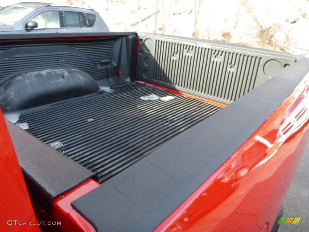 2012 Ram 1500 Express Quad Cab 4x4 - Flame Red / Dark Slate Gray/Medium Graystone photo #14