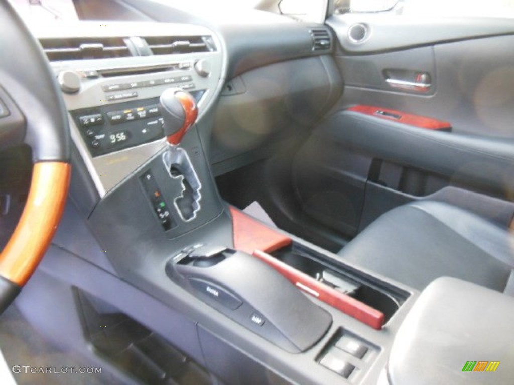 2010 RX 350 AWD - Truffle Brown Mica / Black/Brown Walnut photo #16