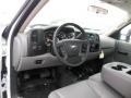 Summit White - Silverado 3500HD WT Regular Cab 4x4 Plow Truck Photo No. 11