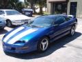 1993 Medium Quasar Blue Metallic Chevrolet Camaro Coupe  photo #2