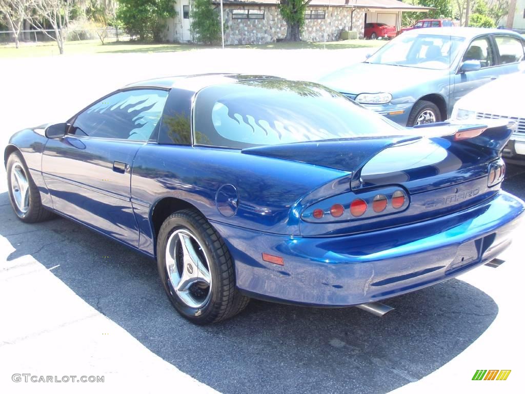 1993 Camaro Coupe - Medium Quasar Blue Metallic / Black photo #5