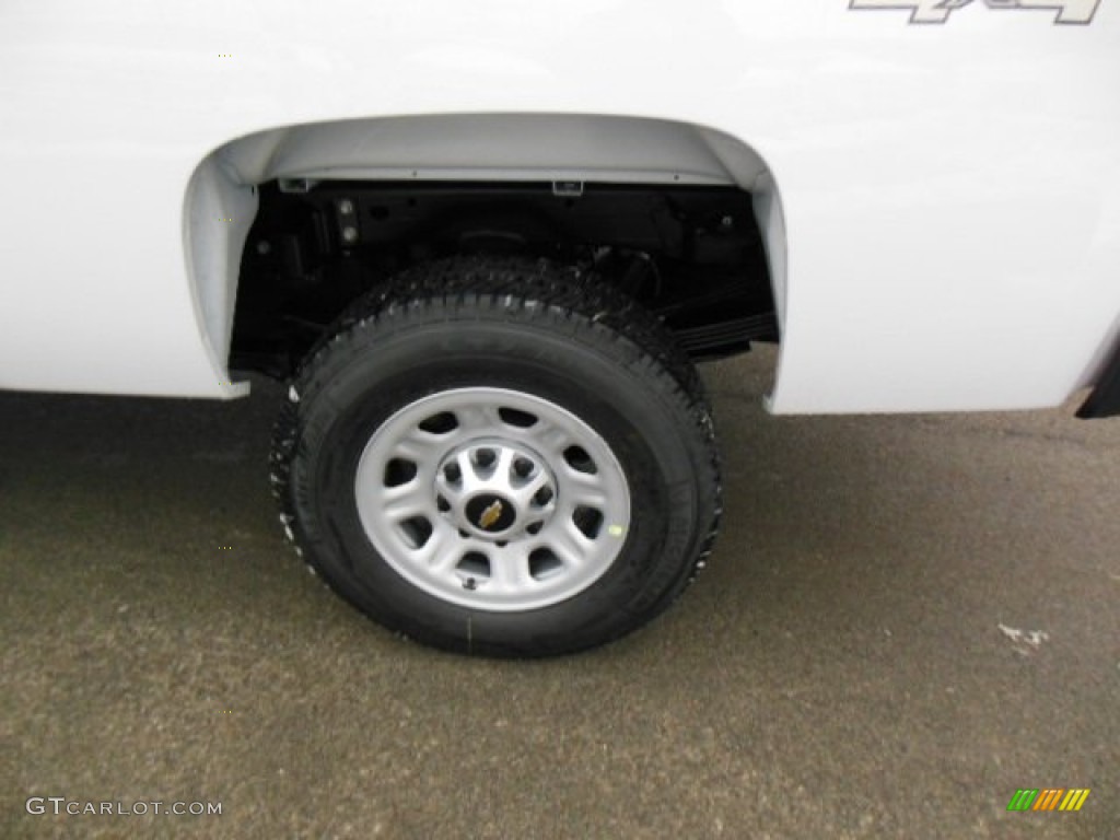 2013 Chevrolet Silverado 3500HD WT Regular Cab 4x4 Plow Truck Wheel Photo #75689314