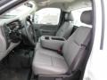 Dark Titanium 2013 Chevrolet Silverado 3500HD WT Regular Cab 4x4 Plow Truck Interior Color