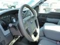Steel Gray Steering Wheel Photo for 2013 Ford F150 #75689482