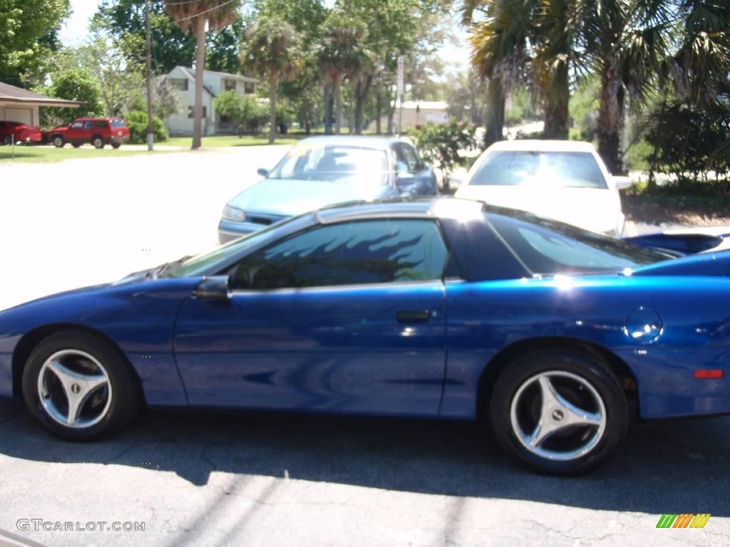 1993 Camaro Coupe - Medium Quasar Blue Metallic / Black photo #11
