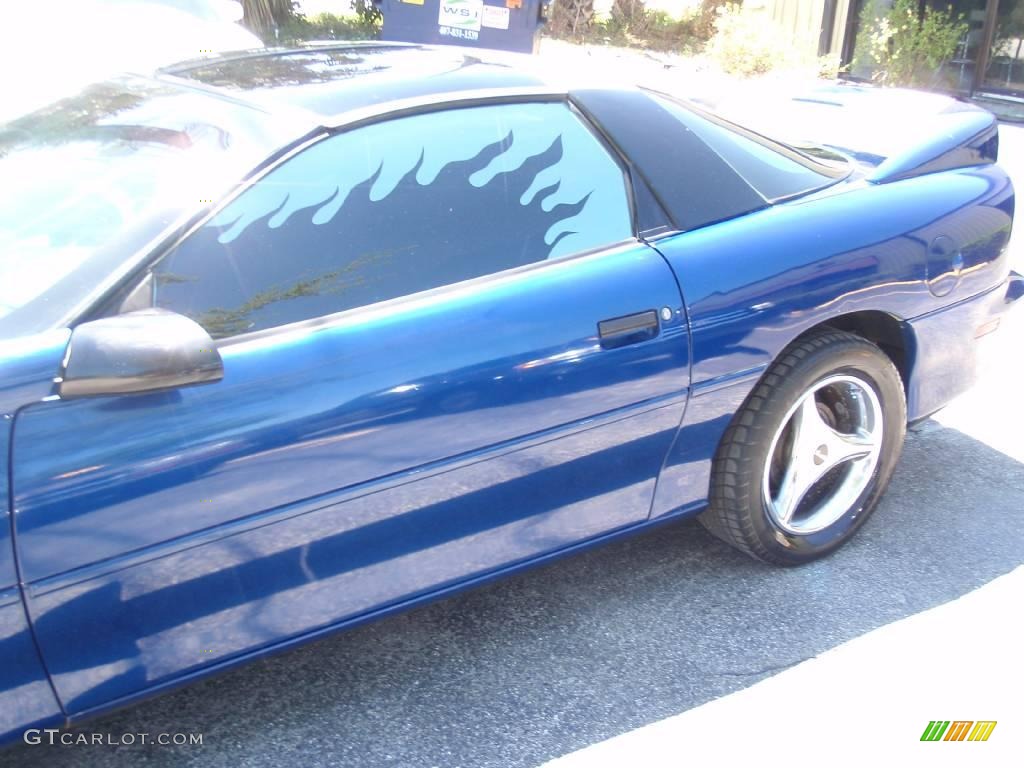 1993 Camaro Coupe - Medium Quasar Blue Metallic / Black photo #12