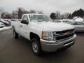 Summit White - Silverado 2500HD Work Truck Regular Cab Photo No. 4