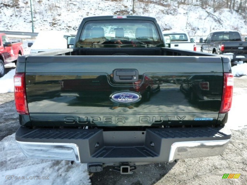 Green Gem Metallic 2013 Ford F250 Super Duty XL Regular Cab 4x4 Exterior Photo #75689622