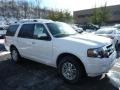 2013 White Platinum Tri-Coat Ford Expedition Limited 4x4  photo #1