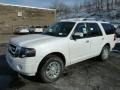 White Platinum Tri-Coat 2013 Ford Expedition Limited 4x4 Exterior