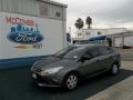 2013 Sterling Gray Ford Focus S Sedan  photo #1