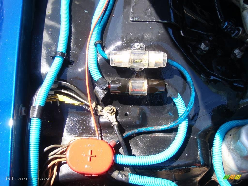 1993 Camaro Coupe - Medium Quasar Blue Metallic / Black photo #26