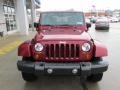 2007 Red Rock Crystal Pearl Jeep Wrangler Unlimited Sahara 4x4  photo #10