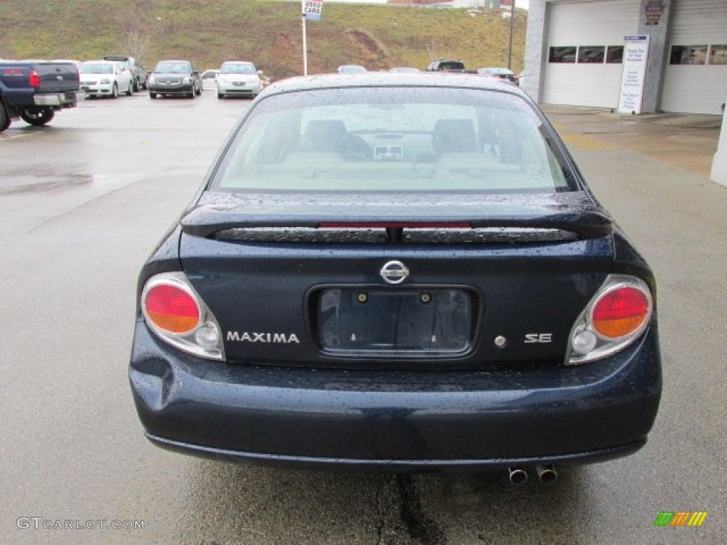 2003 Maxima SE - Majestic Blue / Frost photo #4