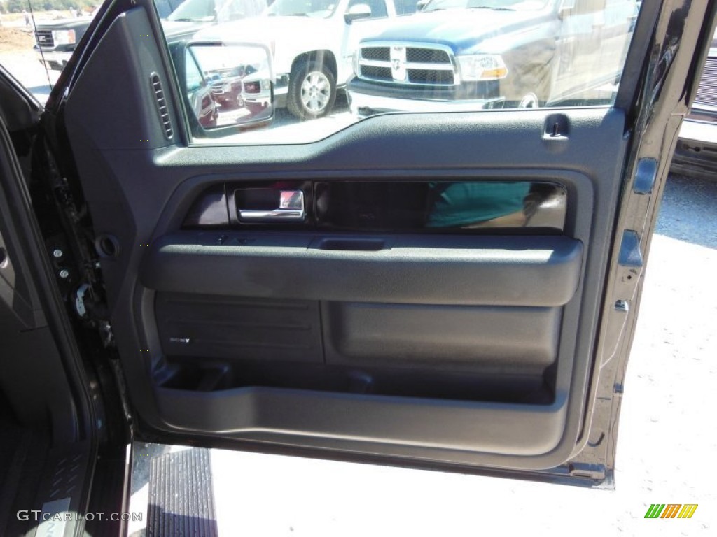 2010 F150 Harley-Davidson SuperCrew 4x4 - Tuxedo Black / Harley Davidson Lava Red/Black photo #8