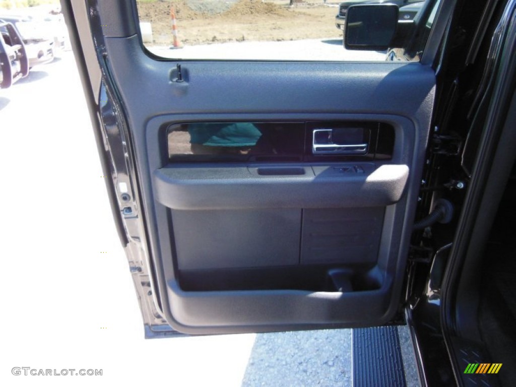 2010 F150 Harley-Davidson SuperCrew 4x4 - Tuxedo Black / Harley Davidson Lava Red/Black photo #12