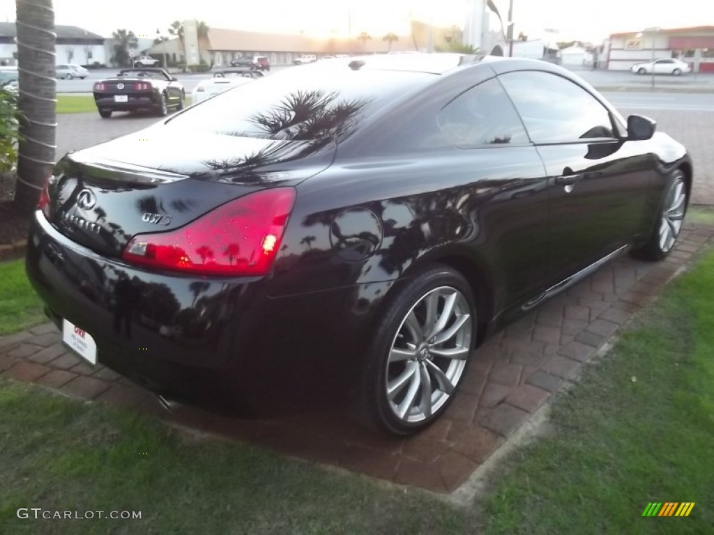 2009 G 37 S Sport Coupe - Black Obsidian / Graphite photo #7