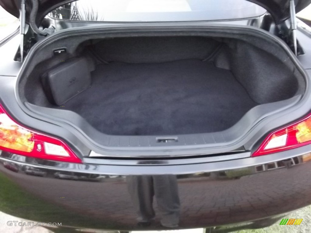 2009 Infiniti G 37 S Sport Coupe Trunk Photos