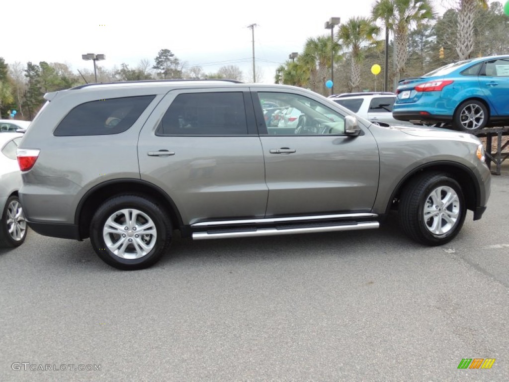 2012 Durango Crew - Mineral Gray Metallic / Black photo #14