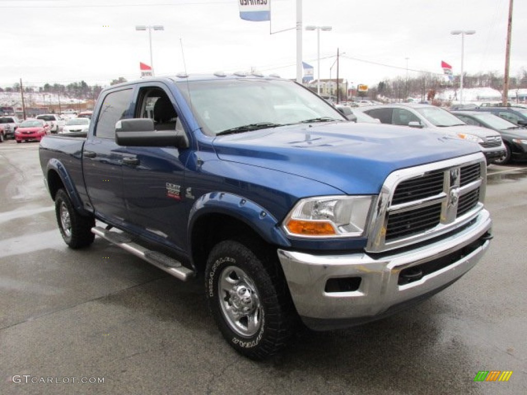 2011 Ram 2500 HD ST Crew Cab 4x4 - Deep Water Blue Pearl / Dark Slate/Medium Graystone photo #10