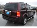 2009 Dark Cherry Pearl Honda Pilot EX-L  photo #10