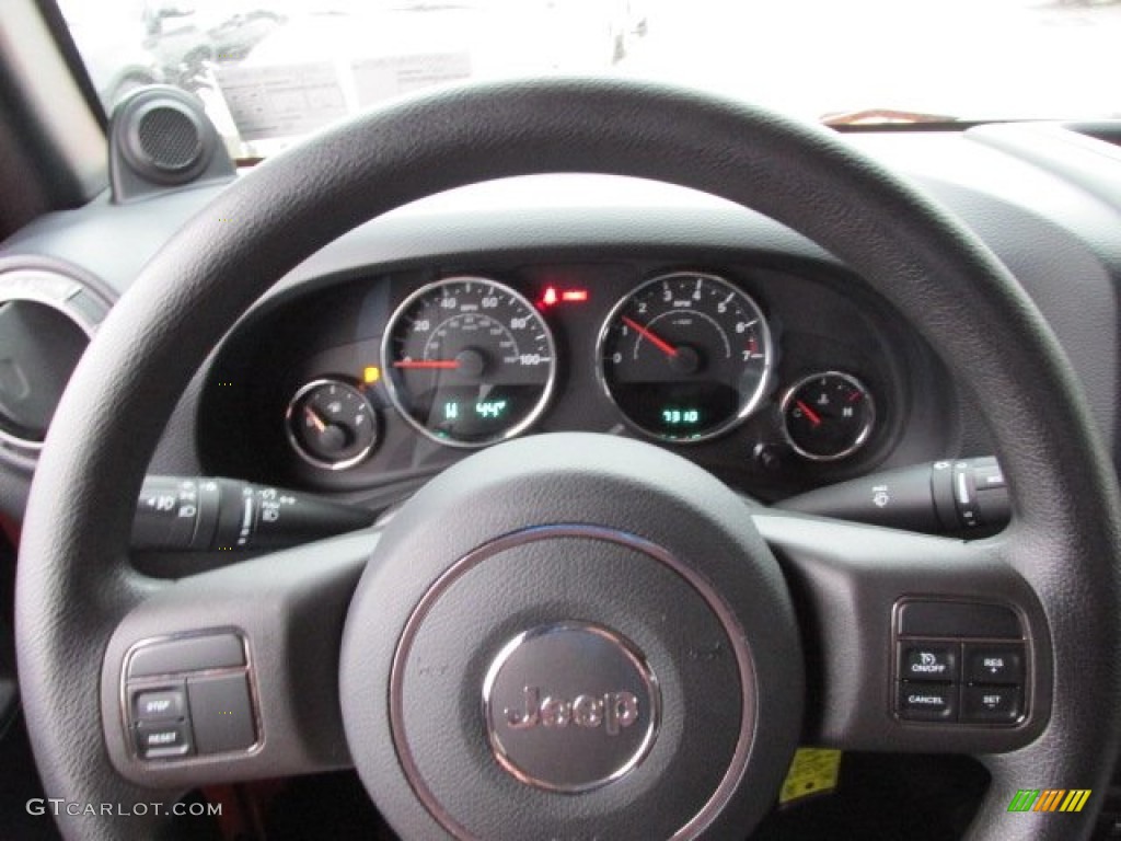 2012 Wrangler Sport 4x4 - Crush Orange / Black photo #18