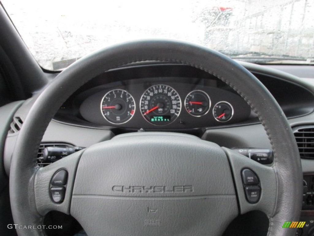 1999 Chrysler Cirrus LXi Camel Steering Wheel Photo #75694927
