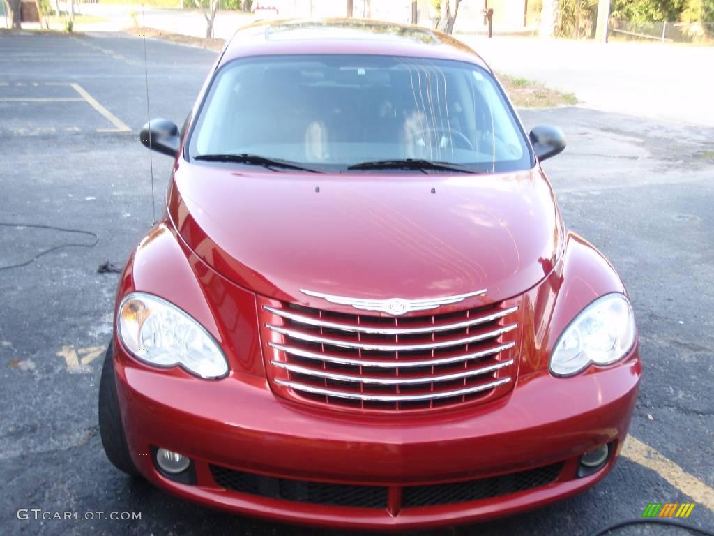2006 PT Cruiser GT - Inferno Red Crystal Pearl / Pastel Slate Gray photo #2