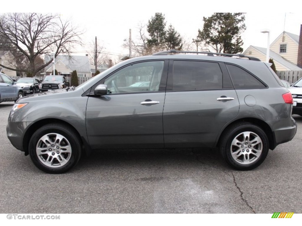 2007 MDX  - Nimbus Gray Metallic / Taupe photo #6