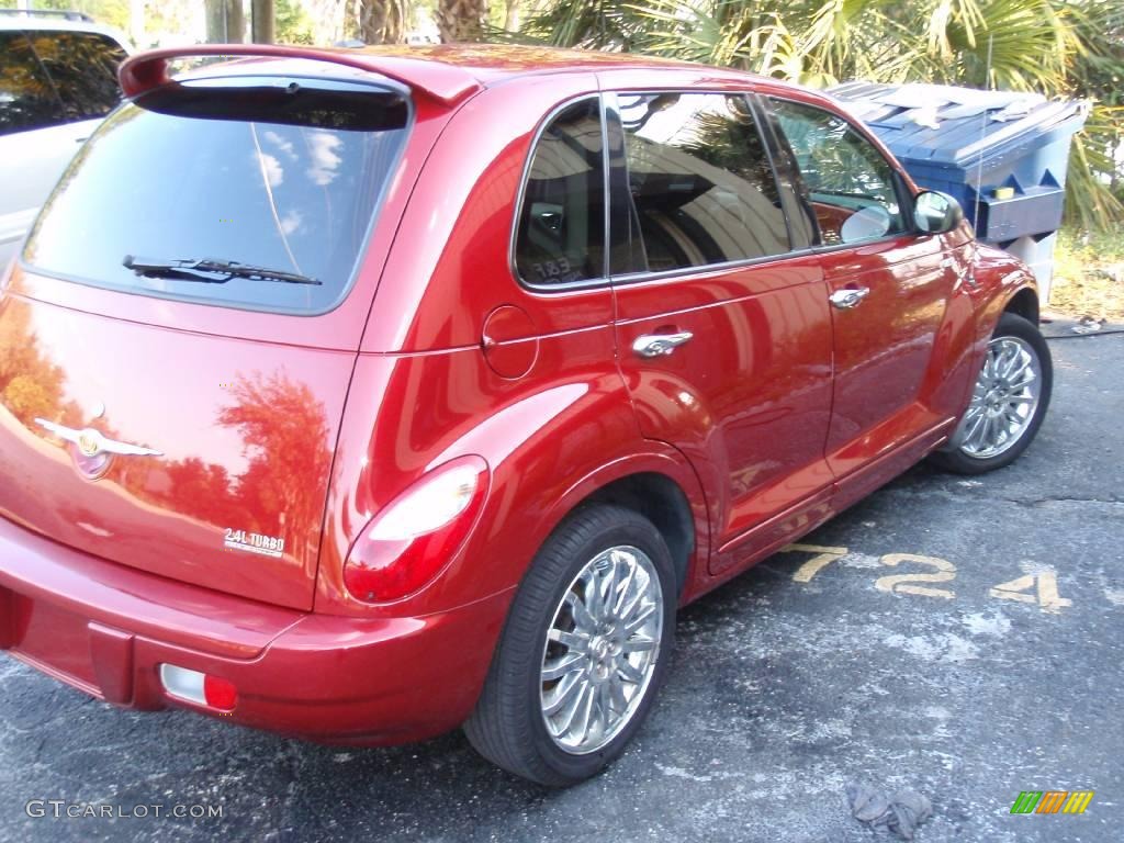 2006 PT Cruiser GT - Inferno Red Crystal Pearl / Pastel Slate Gray photo #4