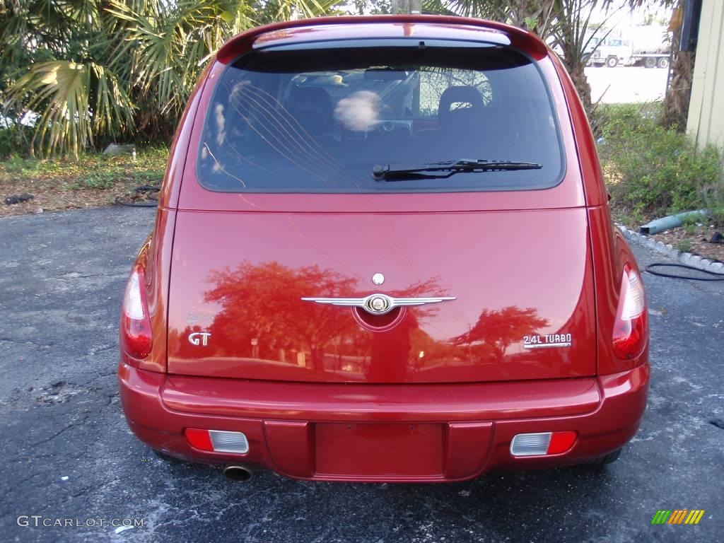 2006 PT Cruiser GT - Inferno Red Crystal Pearl / Pastel Slate Gray photo #6