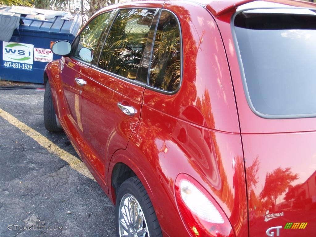 2006 PT Cruiser GT - Inferno Red Crystal Pearl / Pastel Slate Gray photo #8