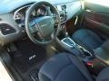 Black 2013 Chrysler 200 LX Sedan Interior Color