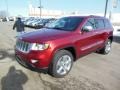 2013 Deep Cherry Red Crystal Pearl Jeep Grand Cherokee Limited 4x4  photo #2