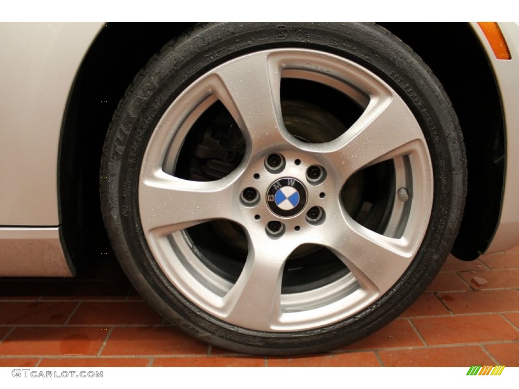 2009 3 Series 328xi Coupe - Titanium Silver Metallic / Black photo #6