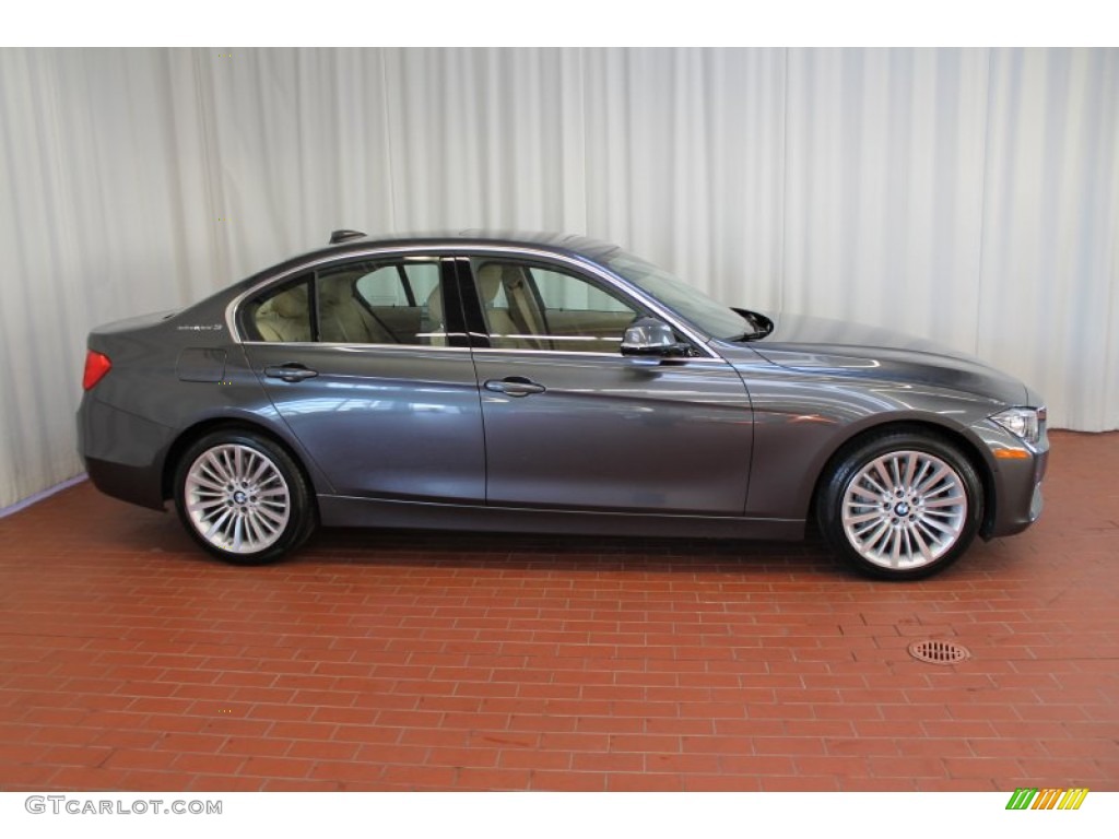 Mineral Grey Metallic 2013 BMW 3 Series ActiveHybrid 3 Sedan Exterior Photo #75701367