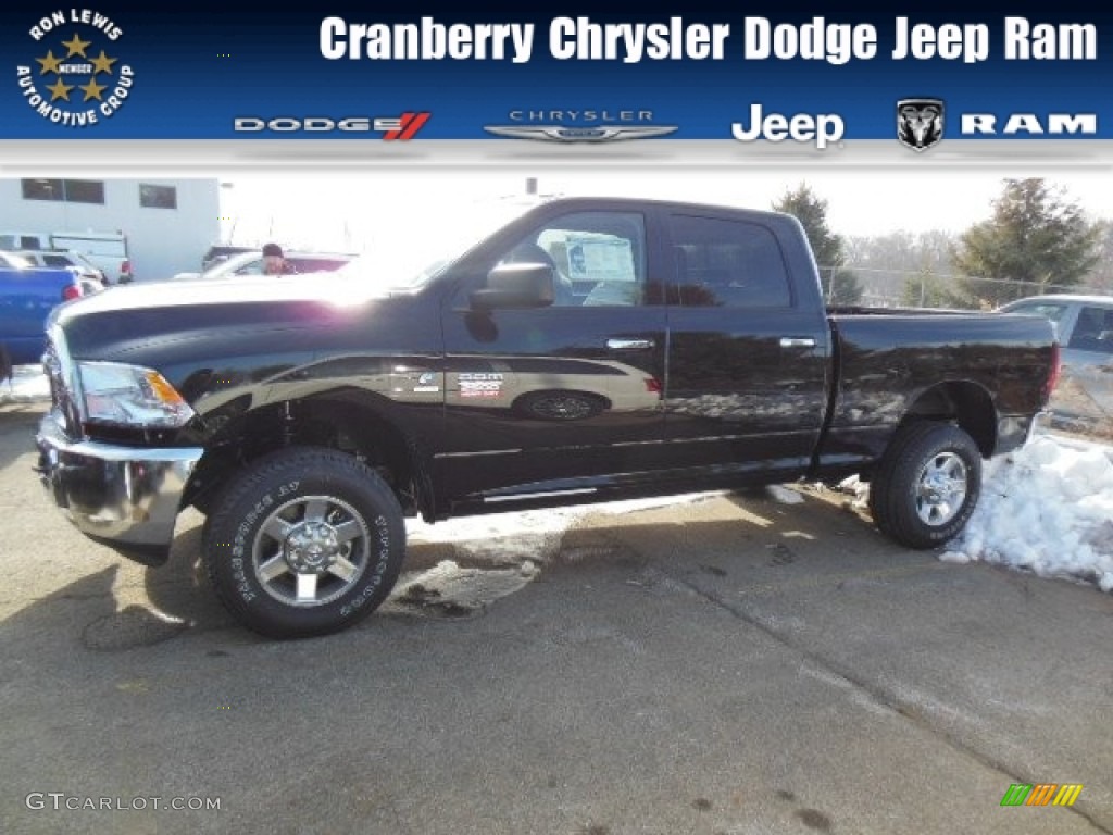 2012 Ram 2500 HD SLT Crew Cab 4x4 - Black / Dark Slate/Medium Graystone photo #1