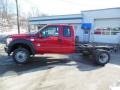 Vermillion Red - F550 Super Duty XL SuperCab 4x4 Chassis Photo No. 5