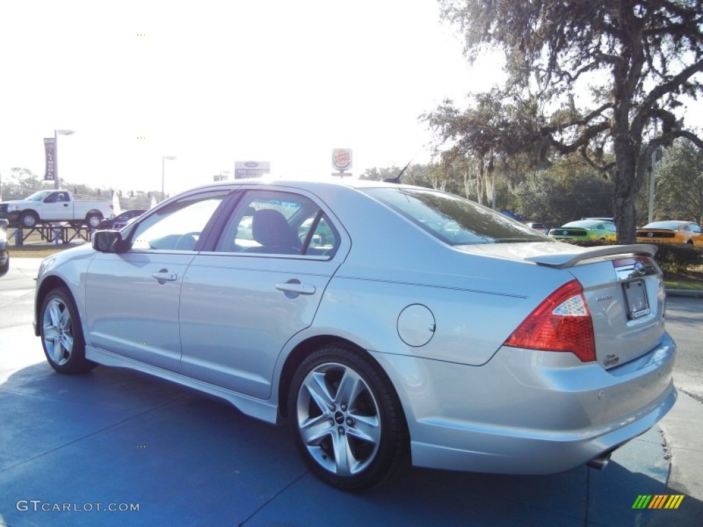 2010 Fusion Sport - Brilliant Silver Metallic / Charcoal Black/Sport Black photo #3