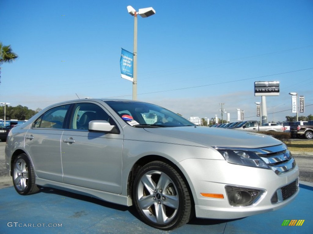 2010 Fusion Sport - Brilliant Silver Metallic / Charcoal Black/Sport Black photo #7