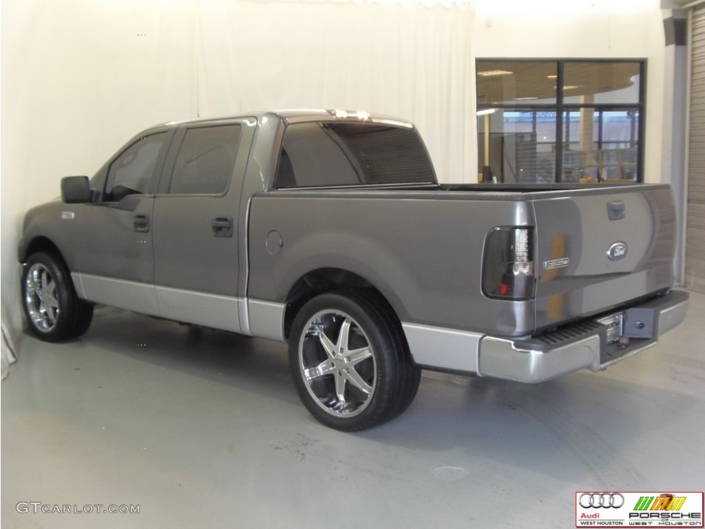 2006 F150 XLT SuperCrew - Dark Shadow Grey Metallic / Medium/Dark Flint photo #19