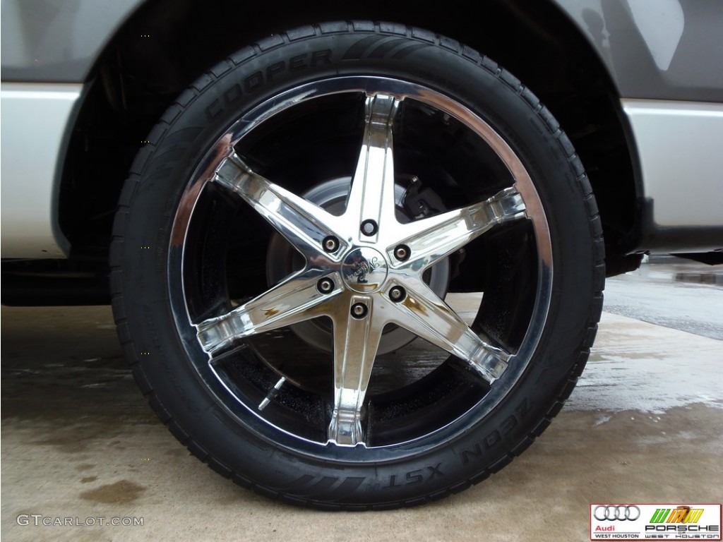 2006 F150 XLT SuperCrew - Dark Shadow Grey Metallic / Medium/Dark Flint photo #29