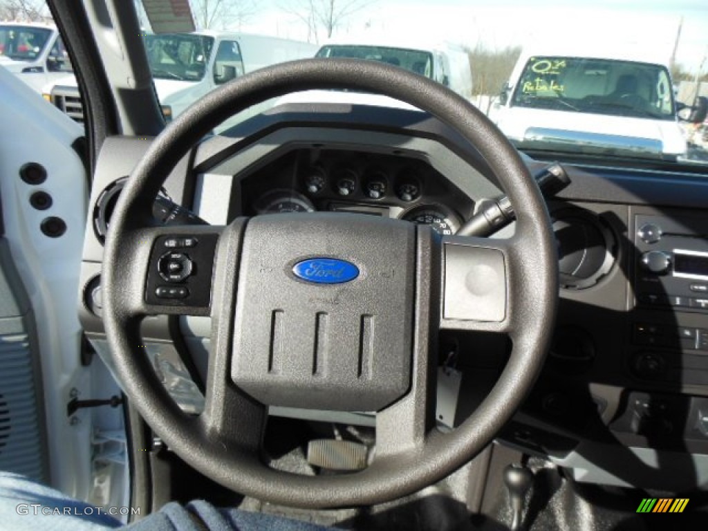 2013 Ford F550 Super Duty XL SuperCab 4x4 Chassis Steering Wheel Photos