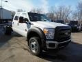 Oxford White - F550 Super Duty XL Crew Cab 4x4 Chassis Photo No. 2